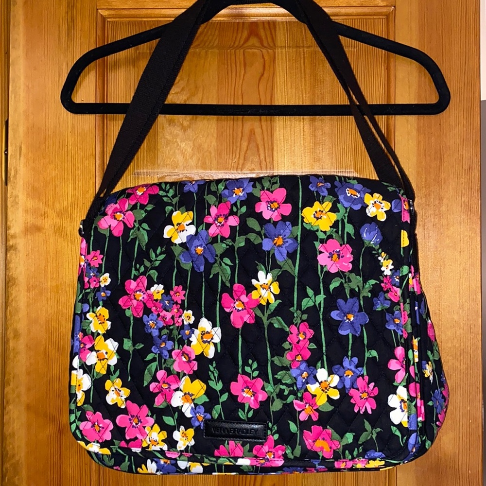 Vera Bradley Wildflower Garden Messenger Bag